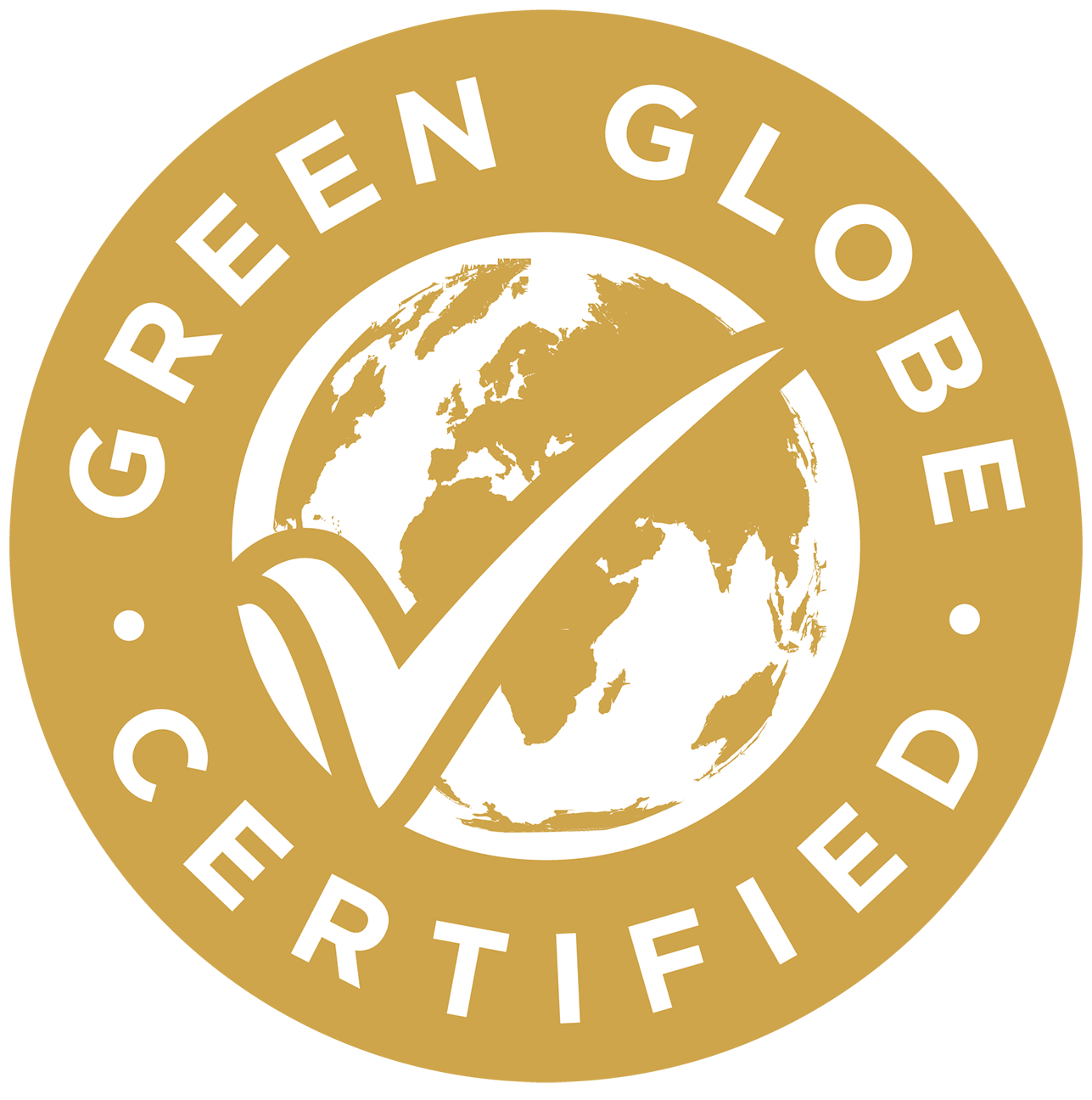 Gold member of the Green Globe certification